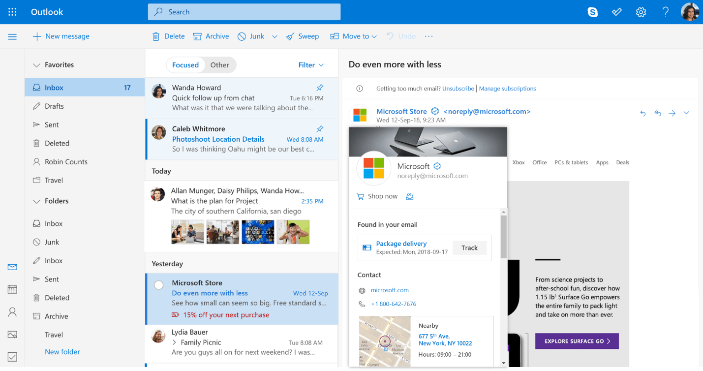 New Microsoft Business Profile will let brands control their presence across Microsoft’s online services - OnMSFT.com - October 3, 2018