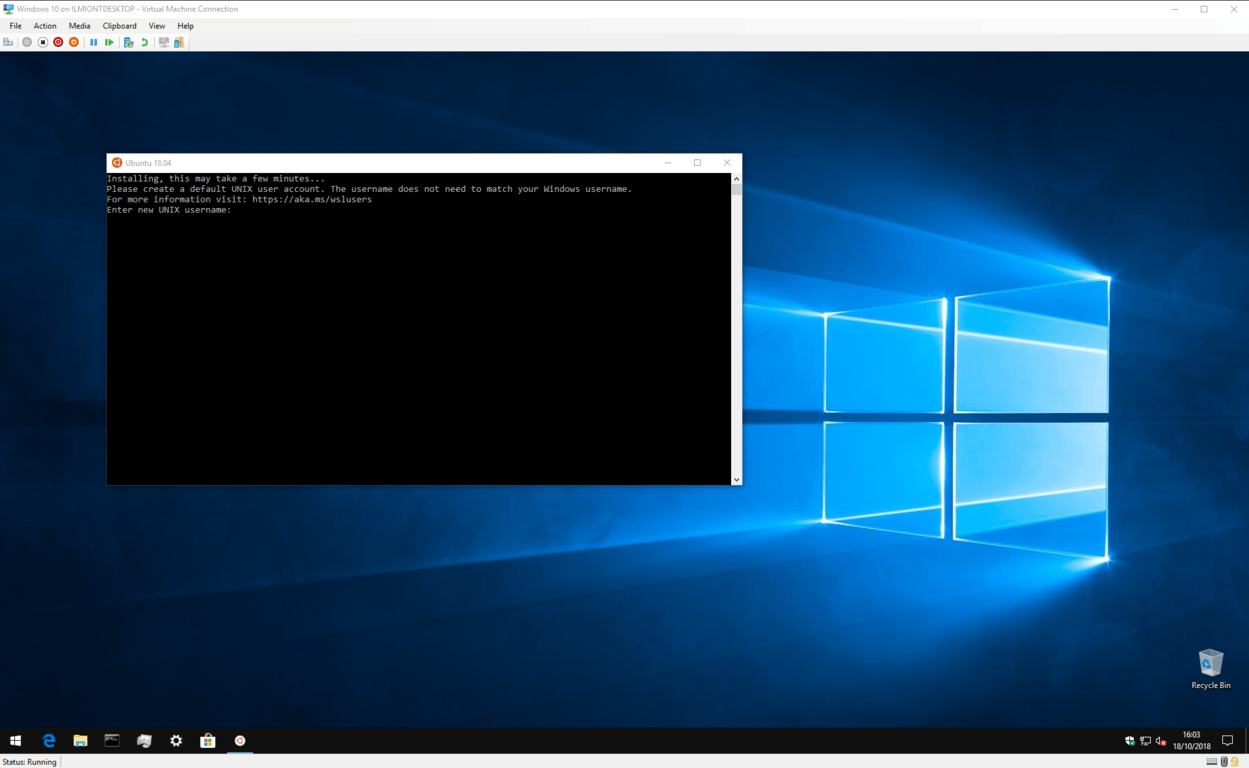 Windows Subsystem for Linux