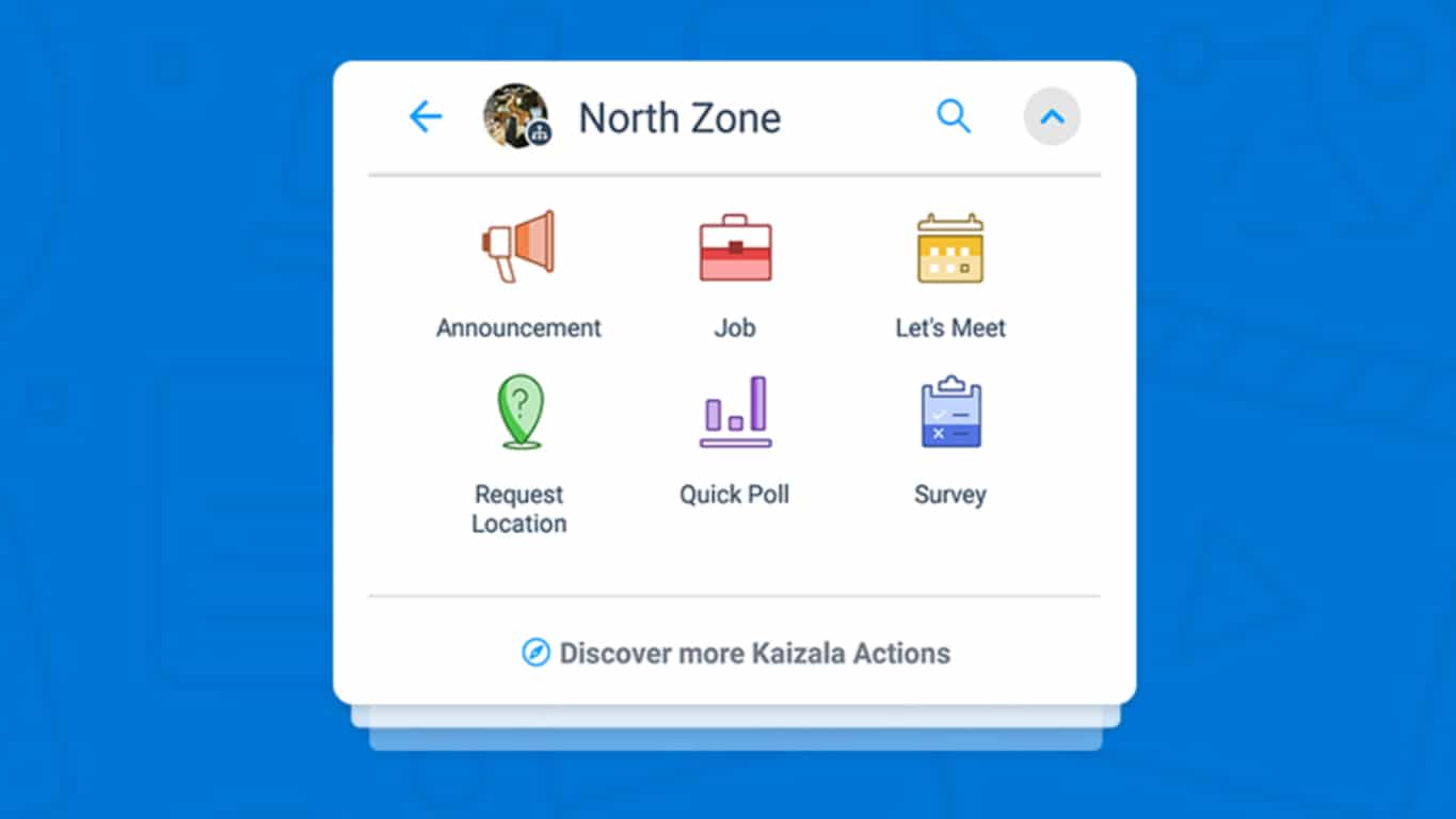 Microsoft Kaizala app on iOS