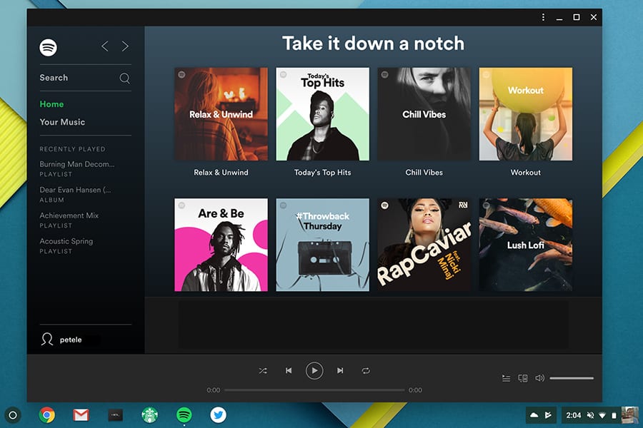 spotify screenshot