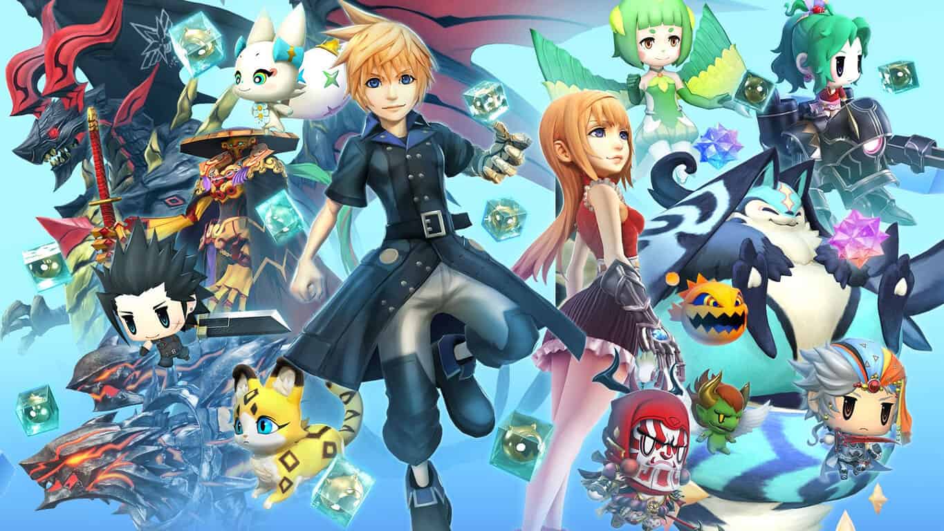 World of Final Fantasy Maxima video game on Xbox One