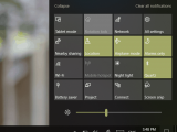 See the new brightness slider in action: Windows 10 19H1 Build 18277 (Video) - OnMSFT.com - July 2, 2019