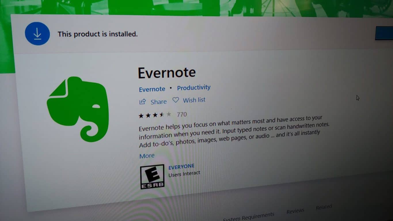 Evernote just patched a serious XSS flaw, make sure you're updated - OnMSFT.com - November 7, 2018