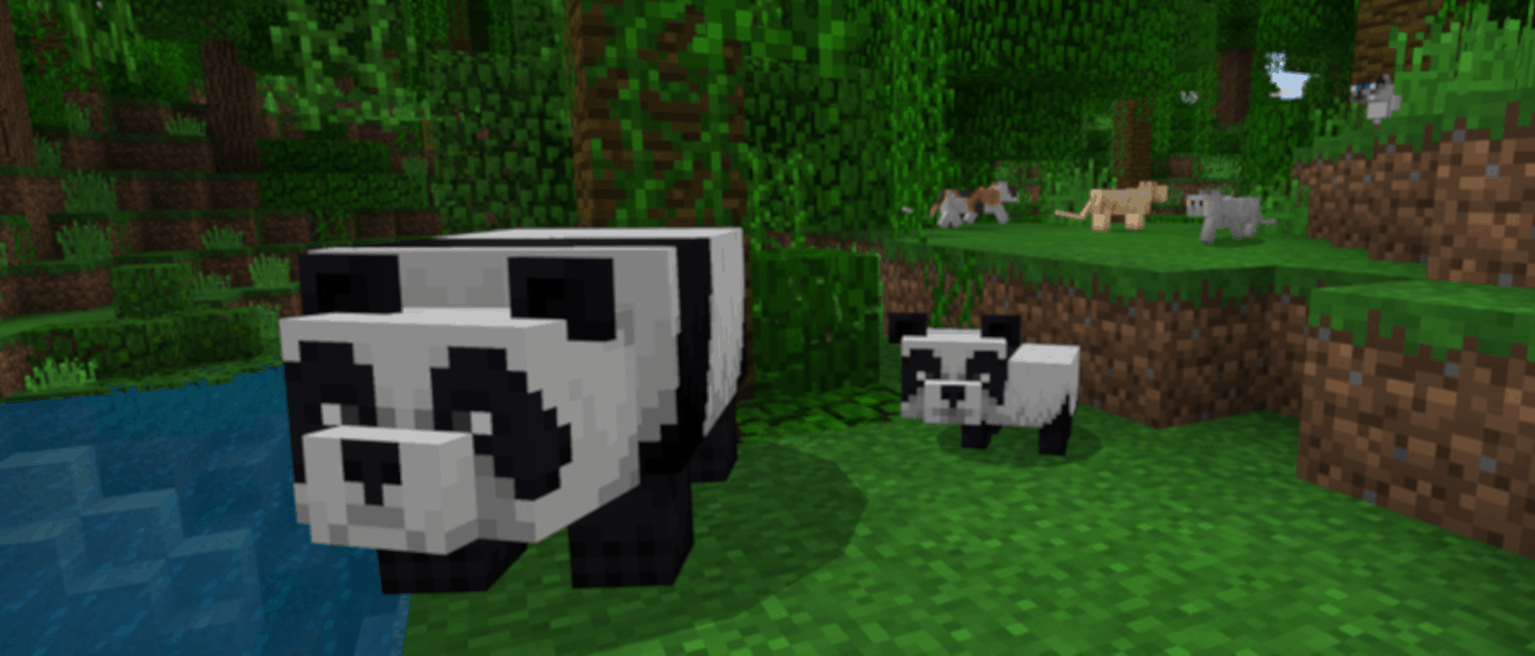 Minecraft Bedrock update celebrates the arrival of... Pandas! - OnMSFT.com - December 11, 2018