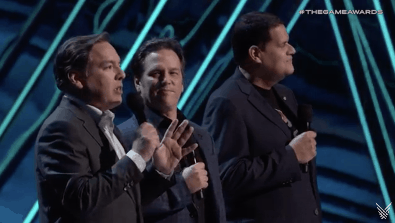 Execs from Xbox, Nintendo, and Sony join together at last night's Game Awards - OnMSFT.com - December 7, 2018