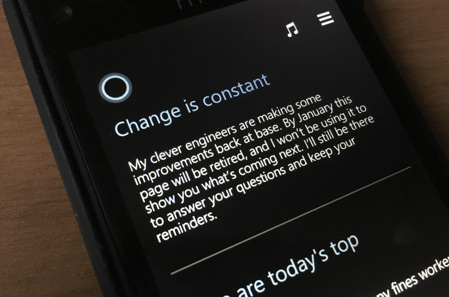 Windows Phone 8.1 users to lose some Cortana features in January - OnMSFT.com - December 24, 2018