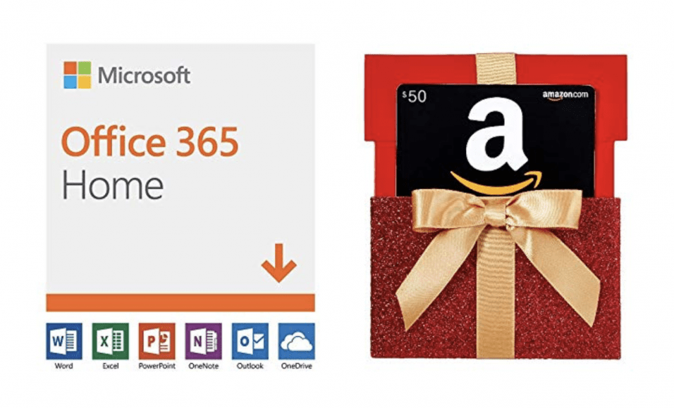 Get a $50 gift card when you purchase an Office 365 Home subscription on Amazon - OnMSFT.com - December 27, 2018