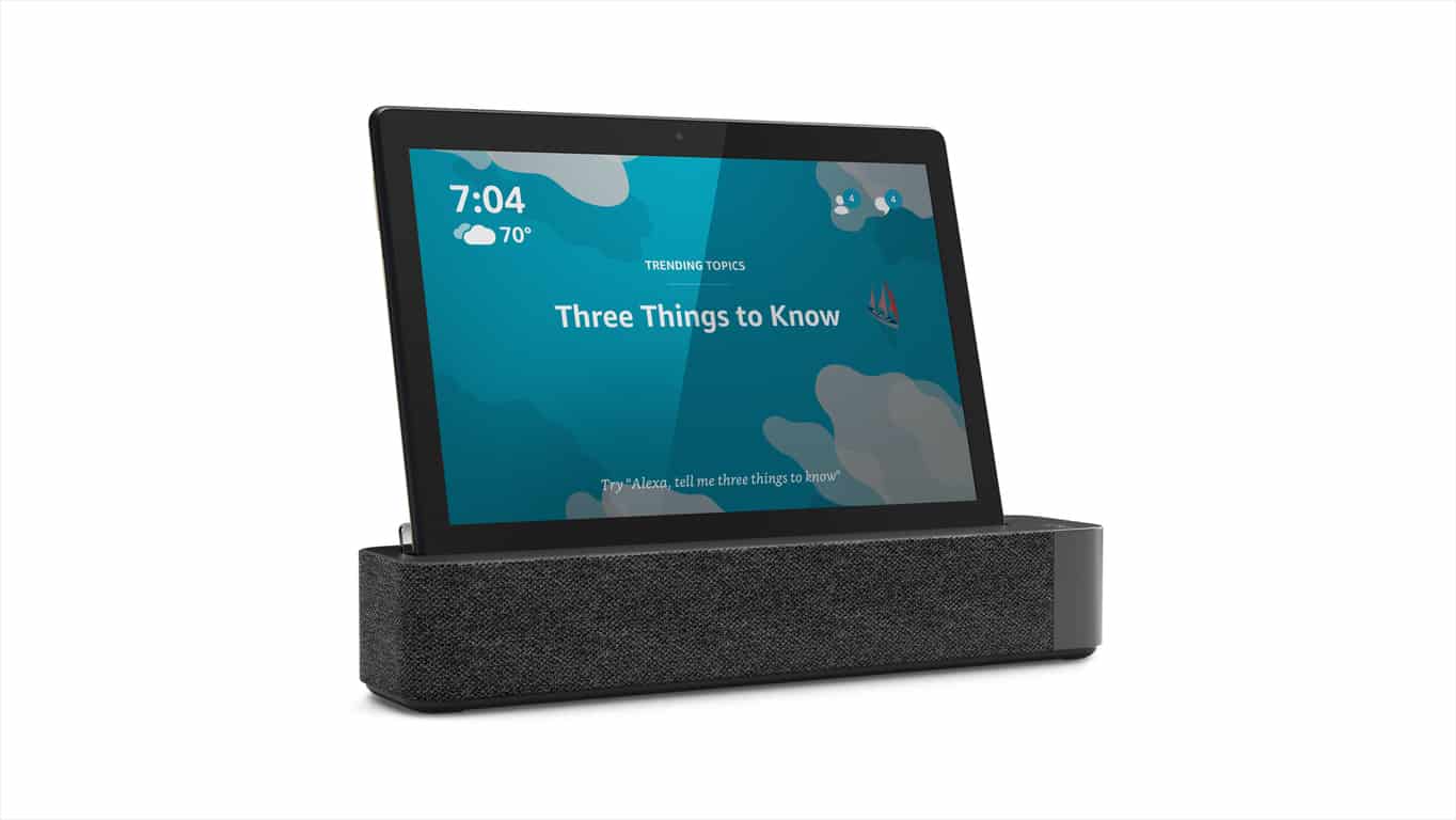 Lenovo straddles the fence, offering an Alexa-enabled Smart Screen and Google Assistant powered clock - OnMSFT.com - January 8, 2019