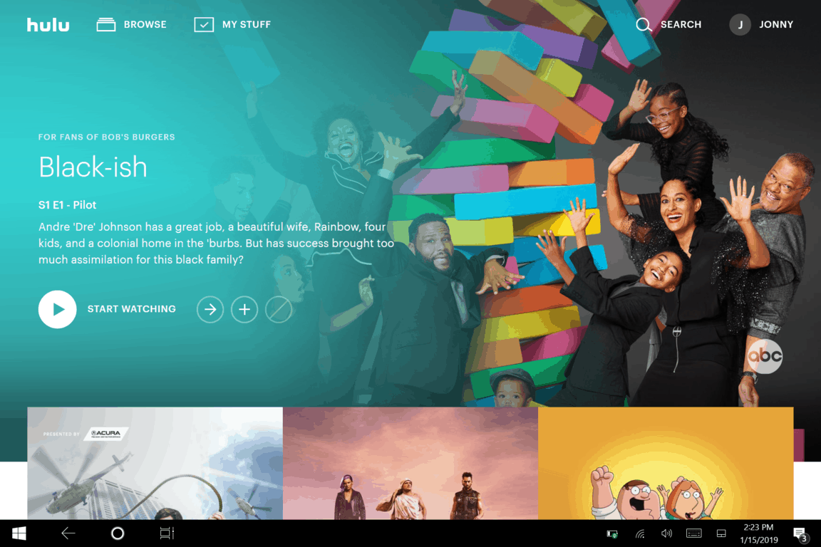 Hulu updates its tv streaming app, brings live tv to windows 10 as netflix raises prices - onmsft. Com - january 16, 2019