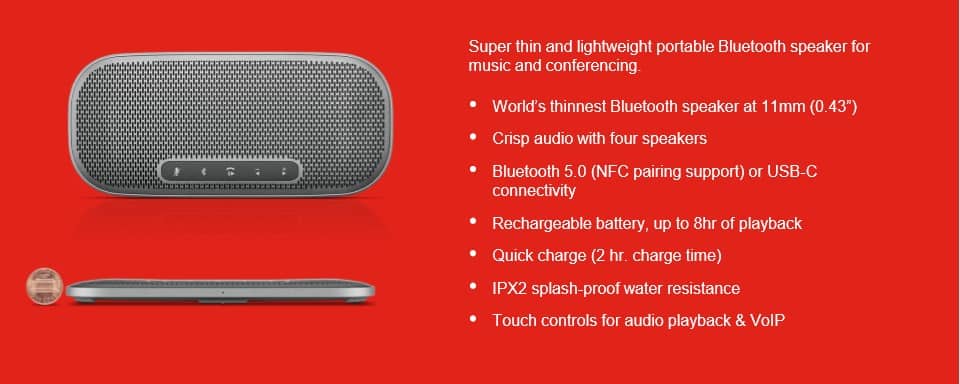 Lenovo ThinkPad portable speaker