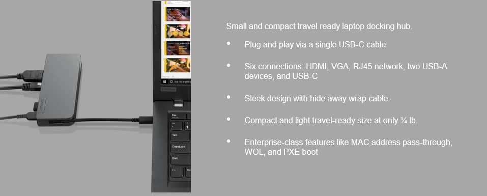 Lenovo USB C Hub