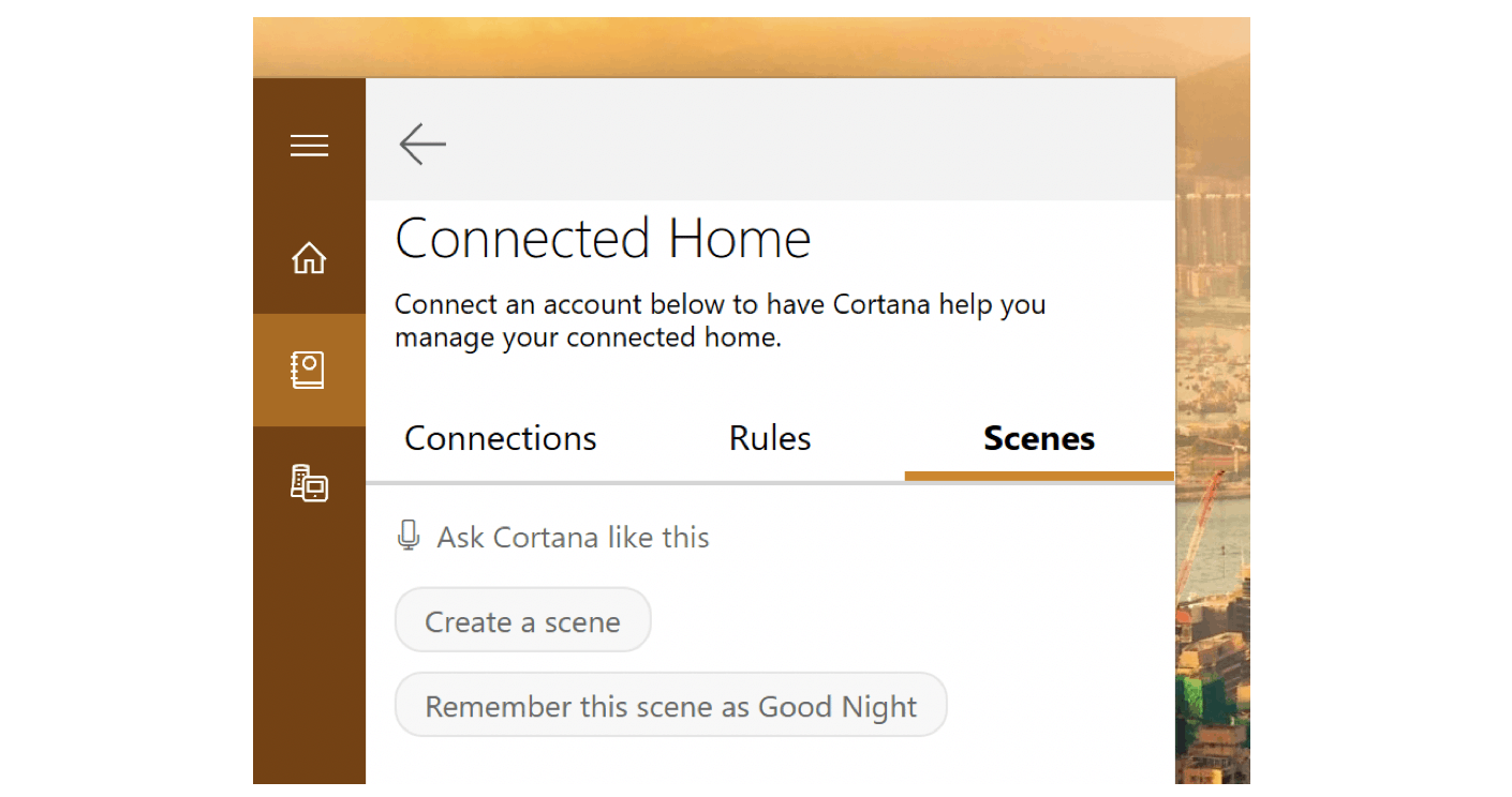 Microsoft quietly adds new “Rules” and “Scenes” smart home features for Cortana - OnMSFT.com - January 21, 2019
