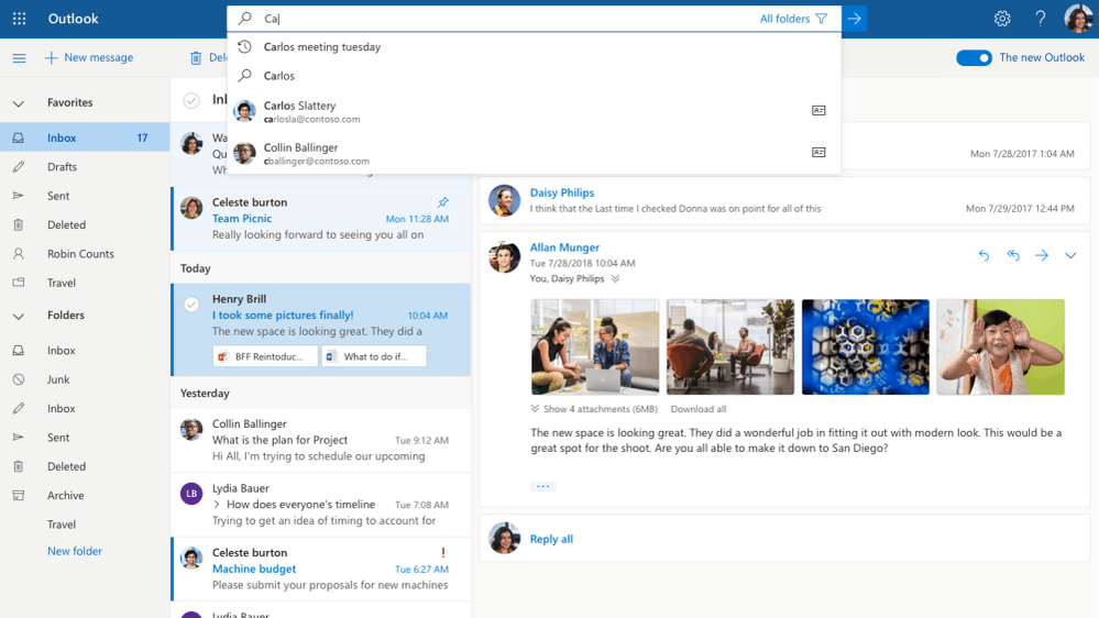 what is the latest version of outlook for office 365