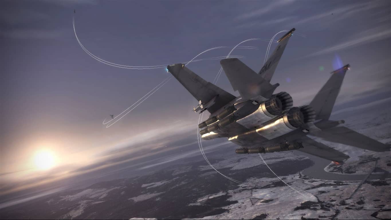 Ace Combat 6 video game on Xbox 360 and Xbox One