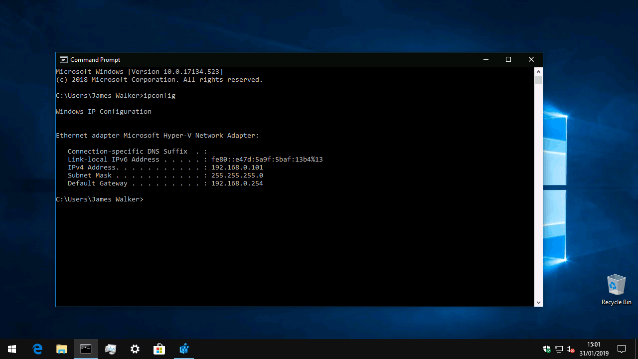 how to hide my ip address windows 10