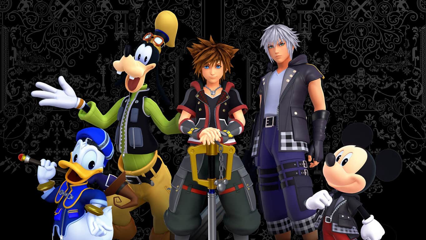 Kingdom Hearts III video game on Xbox One