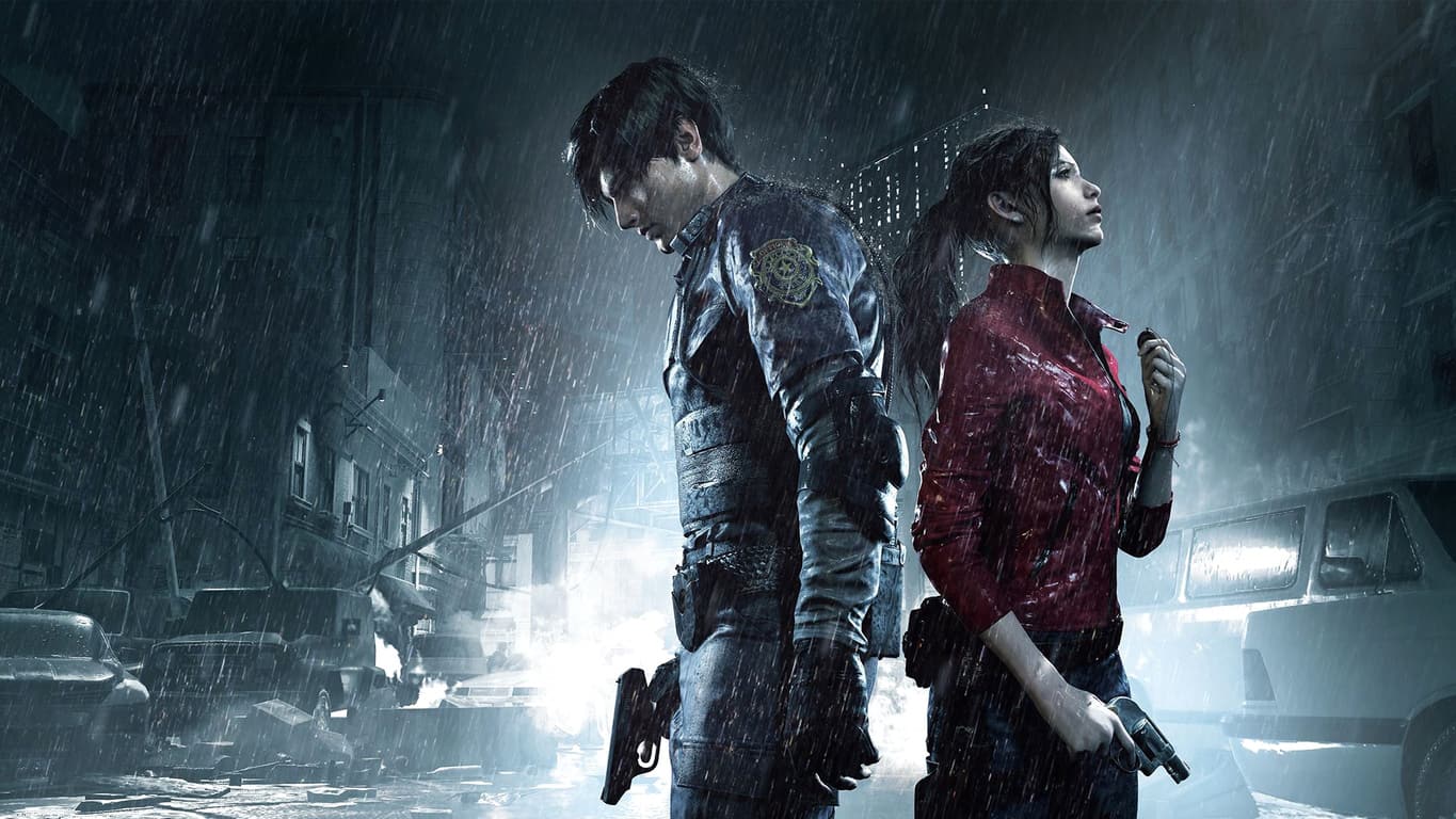 Resident Evil 2 video game on Xbox One