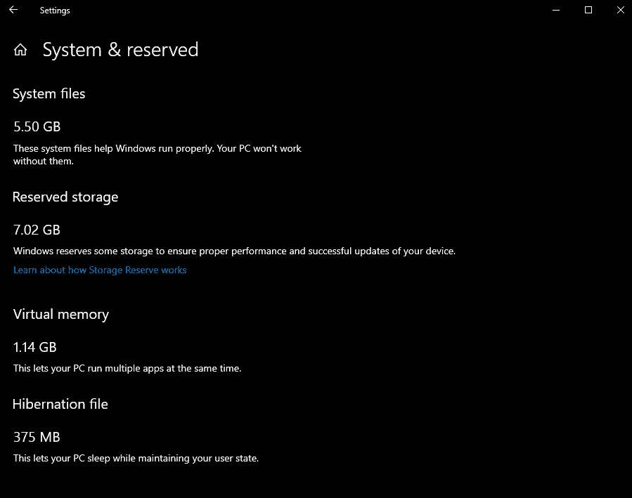 Windows 10 version 1903 to reserve 7GB of disk space for updates - OnMSFT.com - January 8, 2019