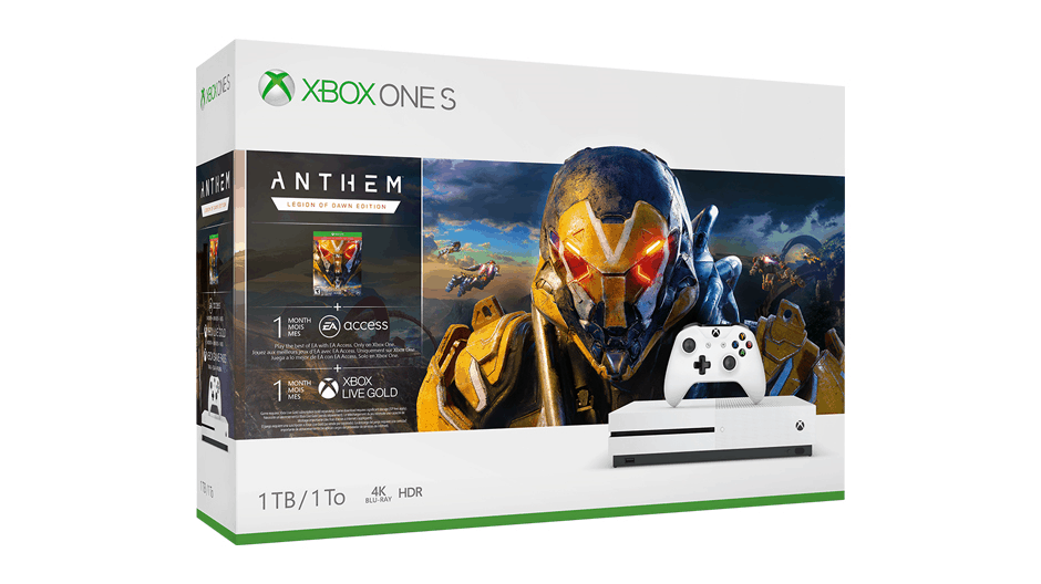Microsoft announces Xbox One S Anthem bundle - OnMSFT.com - February 5, 2019