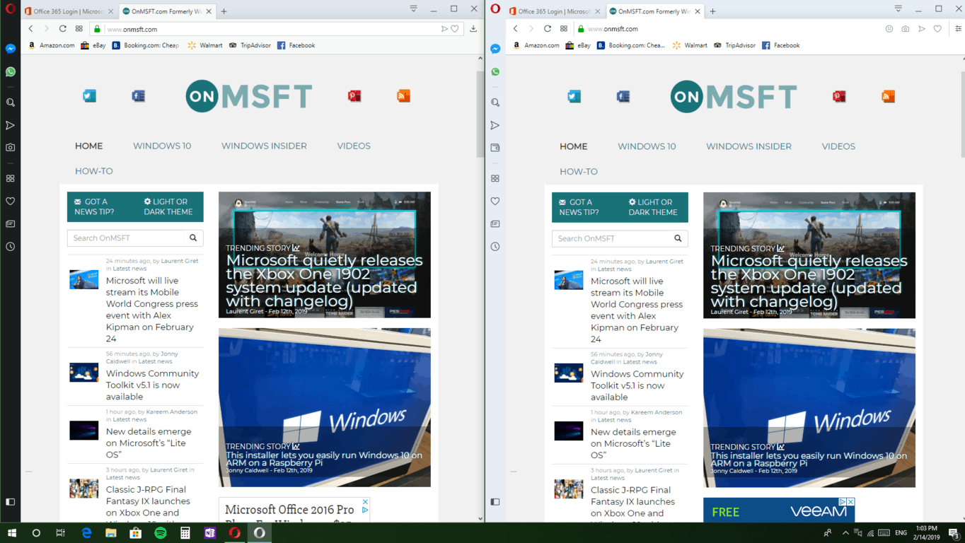 Opera Is Beta Testing A &Quot;Reborn&Quot; Desktop Browser Design - Opera Design Changes Opera is beta testing a "reborn" desktop browser design - onmsft. Com - february 14, 2019