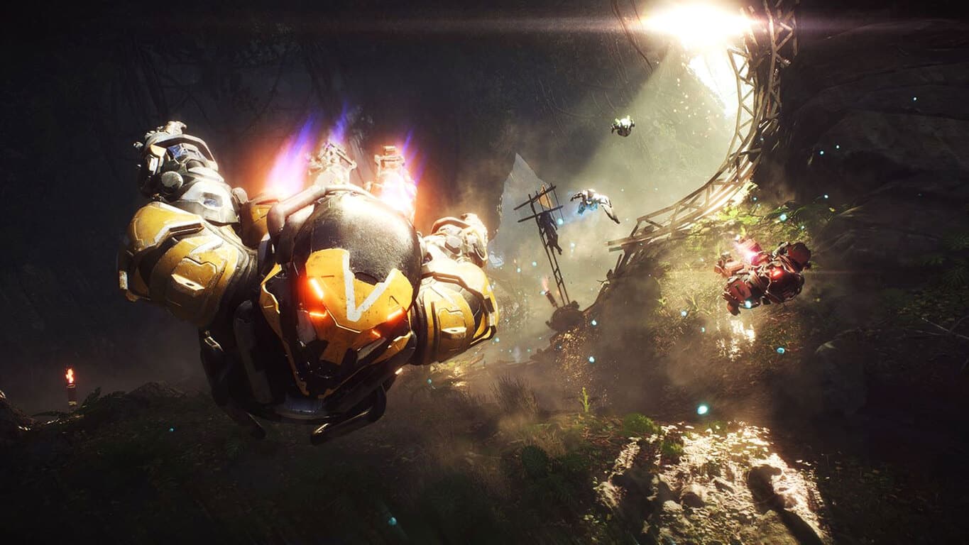Anthem video game on Xbox One