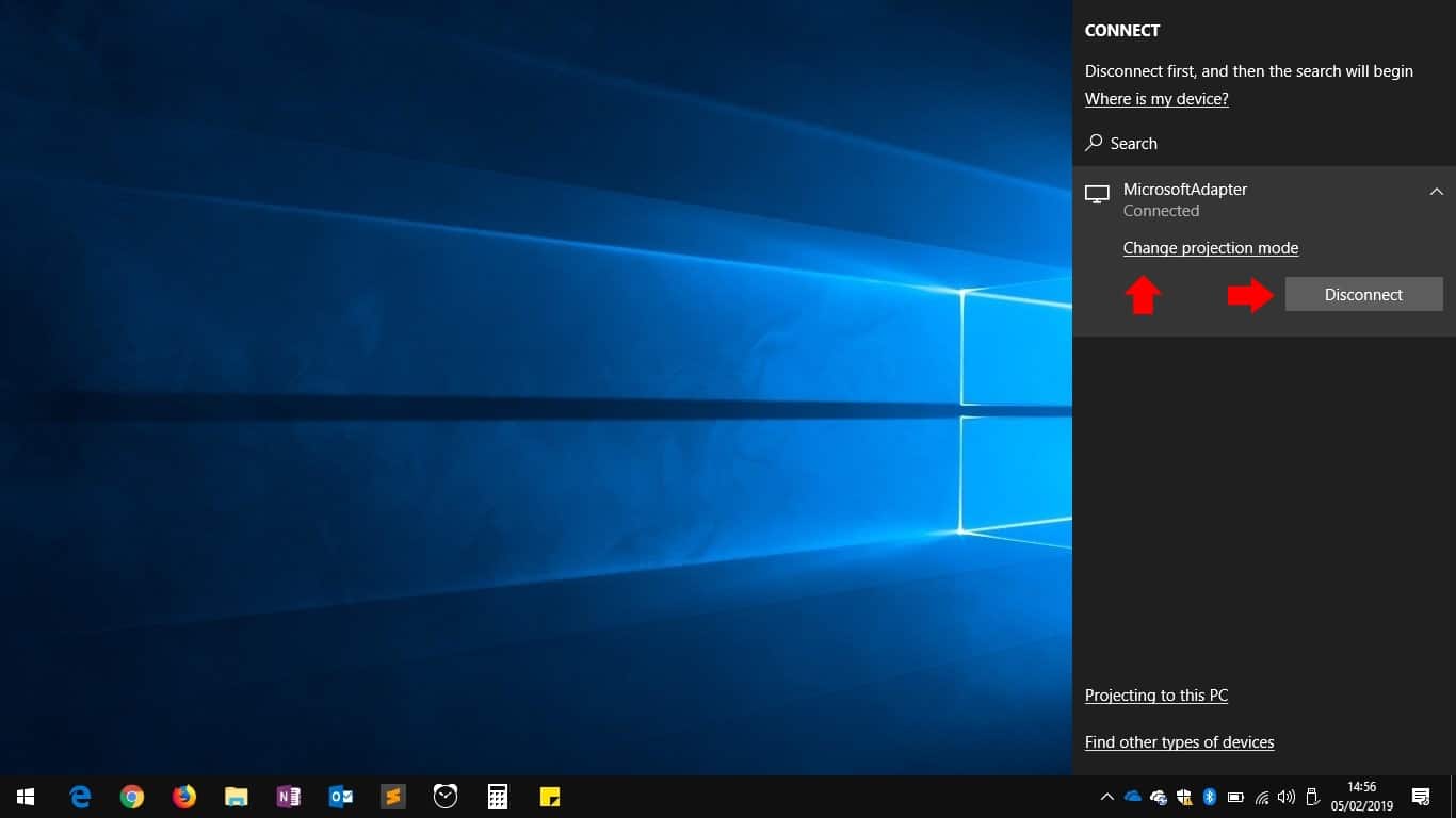 widi windows 10 how to connect