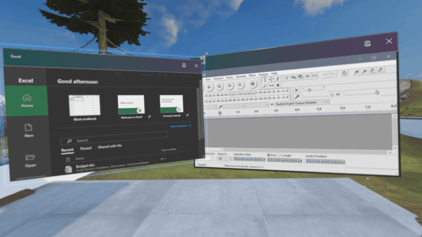 legacy, desktop, Win32, classic apps running in Windows Mixed Reality Environment