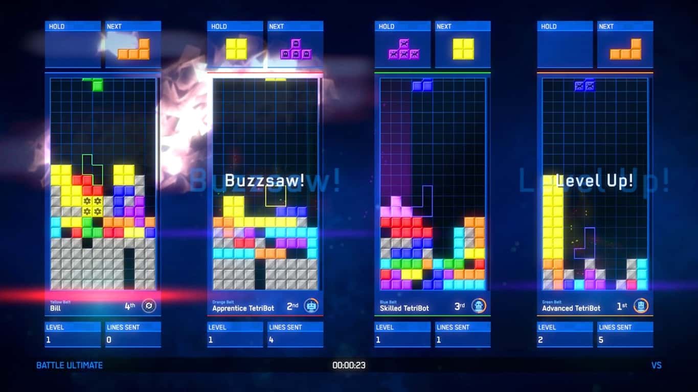 Tetris ultimate video game on xbox one
