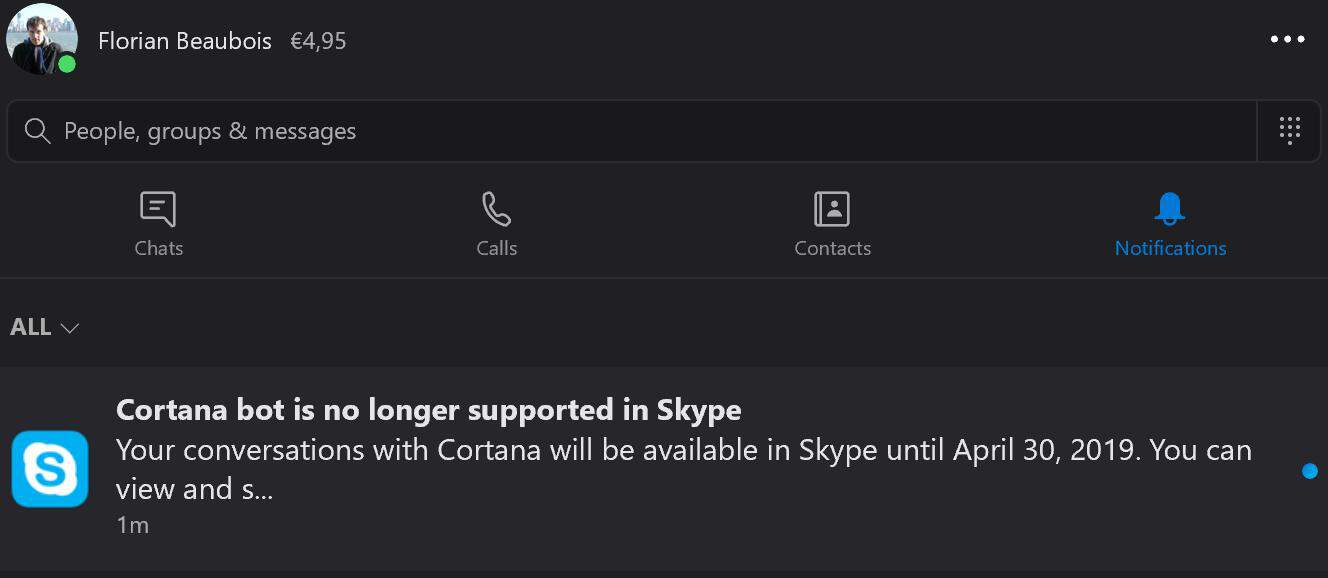 Cortana bot in Skype to be discontinued in April, as Microsoft starts promoting new Alexa integration - OnMSFT.com - March 27, 2019
