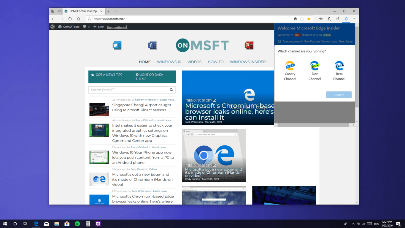 Новая microsoft edge. The Insider Edge.