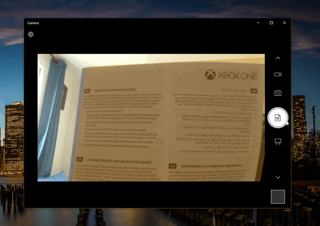 what is office lens in windows 10