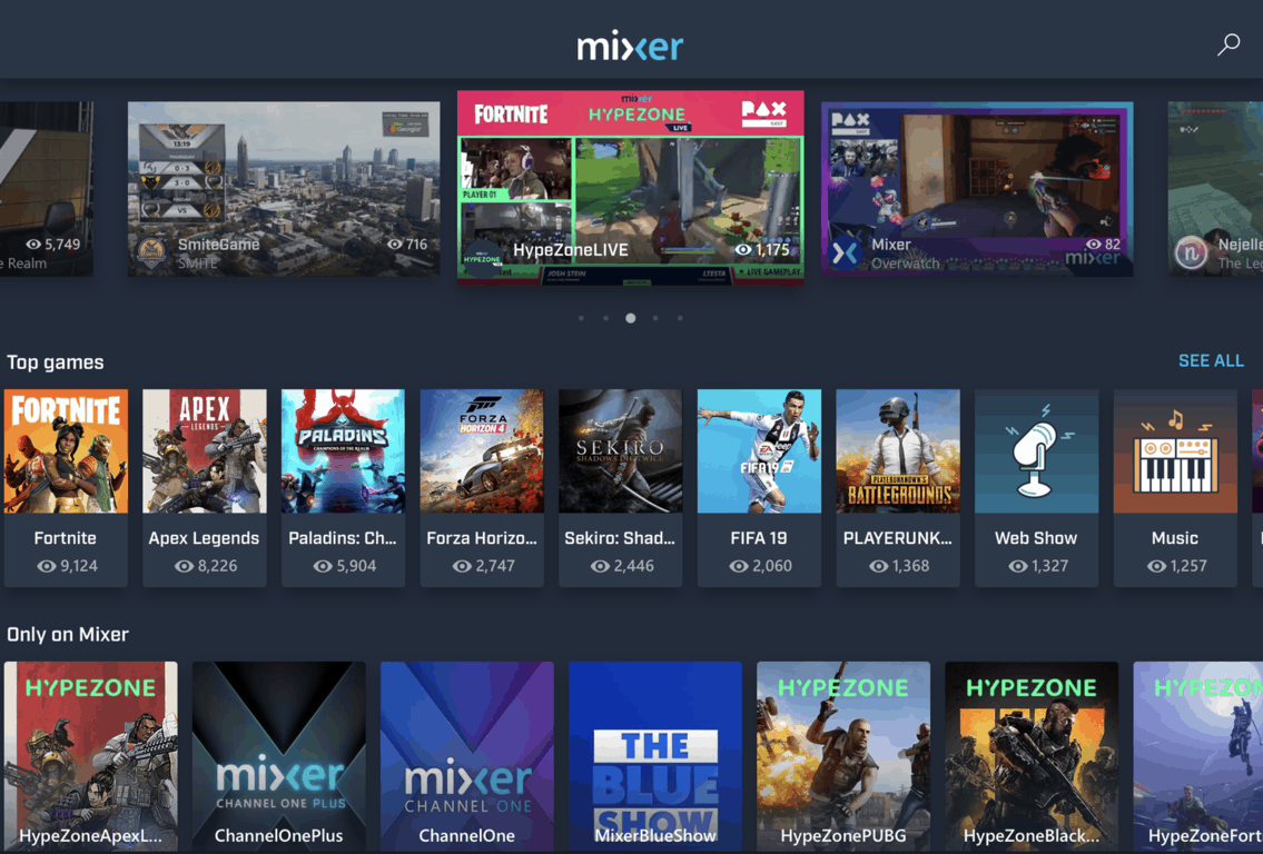 Mixer gets google cast support and a better video player on ios and android - onmsft. Com - march 29, 2019