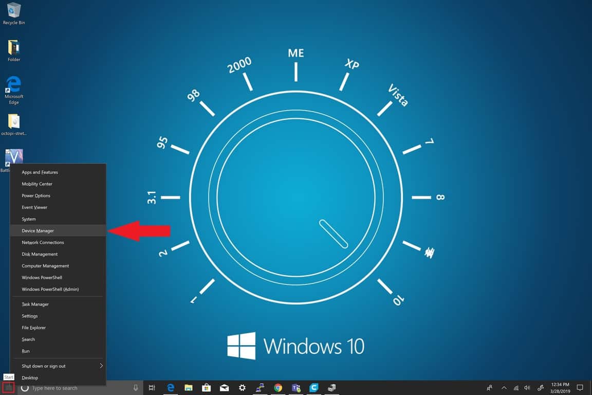 Microsoft, Windows 10, Device Manager, Settings, Touchscreen