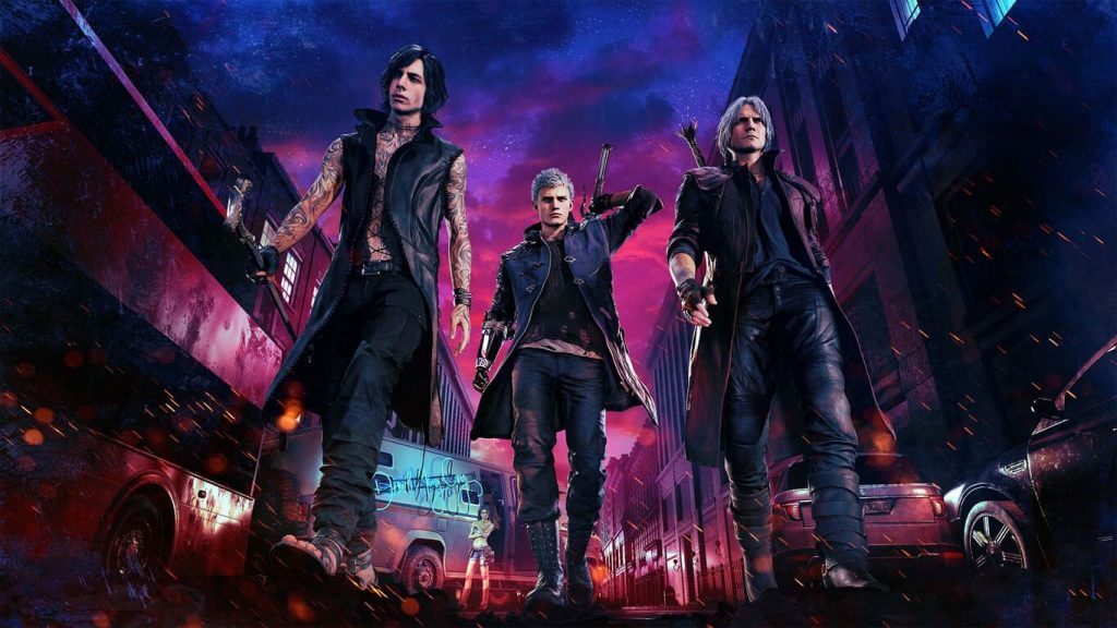 Devil May Cry 5 video game on Xbox One