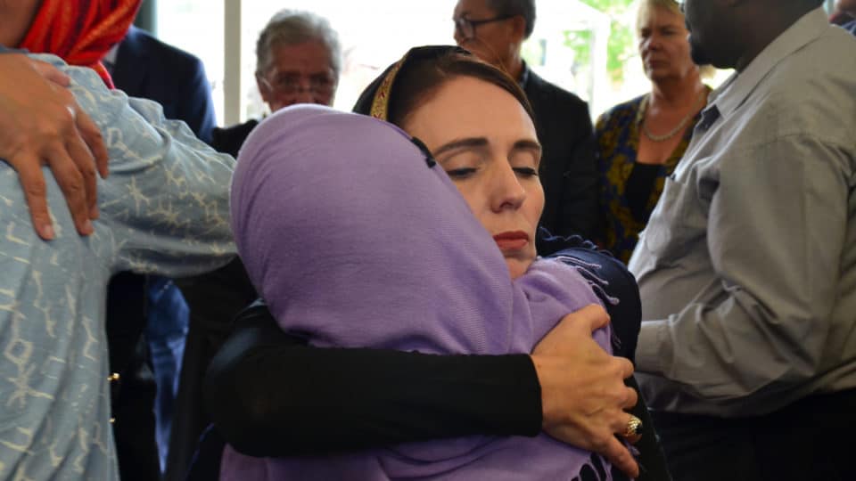 jacinda ardern shootings