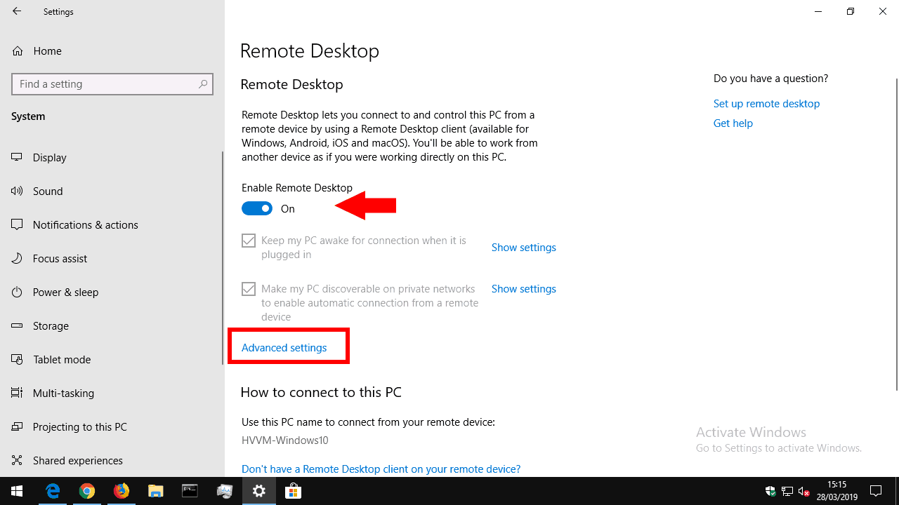 setting up remote desktop connection mac