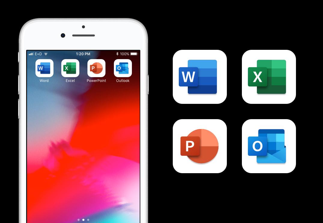 Office Insiders On Ios Get Redesigned Icons For Word Excel And Powerpoint Onmsft Com