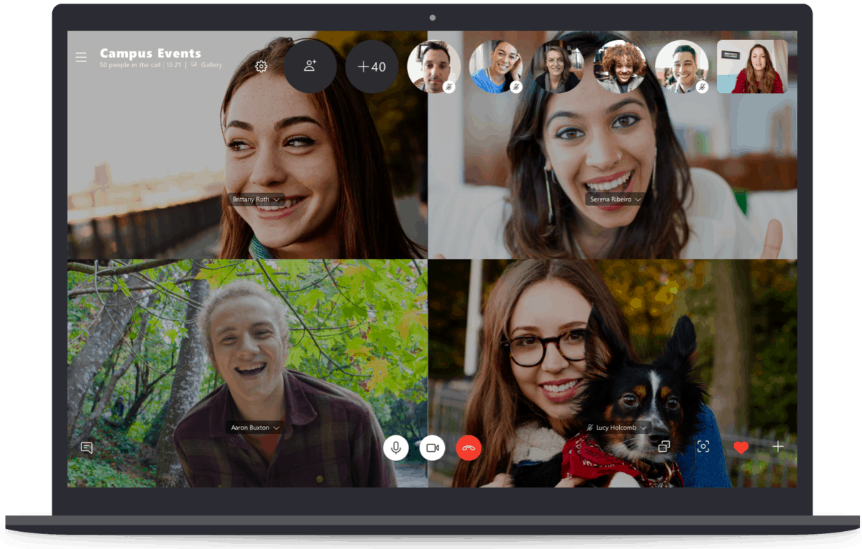 Skype group calls now support up to 50 users - OnMSFT.com - April 5, 2019