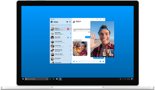 Messenger Desktop App call 1