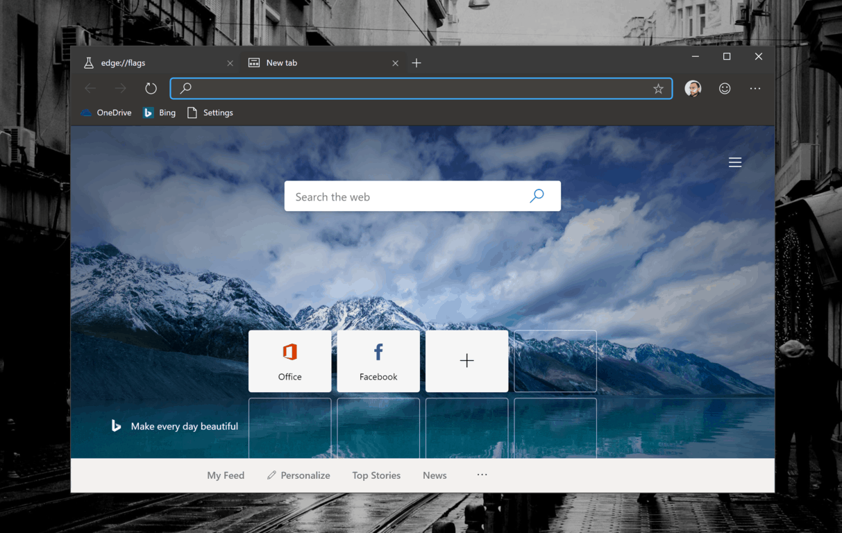 How to enable the new Extensions Menu in Edge Insider Dev - OnMSFT.com - September 16, 2019