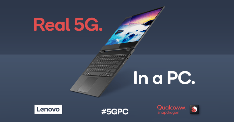 Qualcomm and Lenovo announce Project Limitless, the world’s first 5G PC powered by a Snapdragon 8cx SoC - OnMSFT.com - May 27, 2019