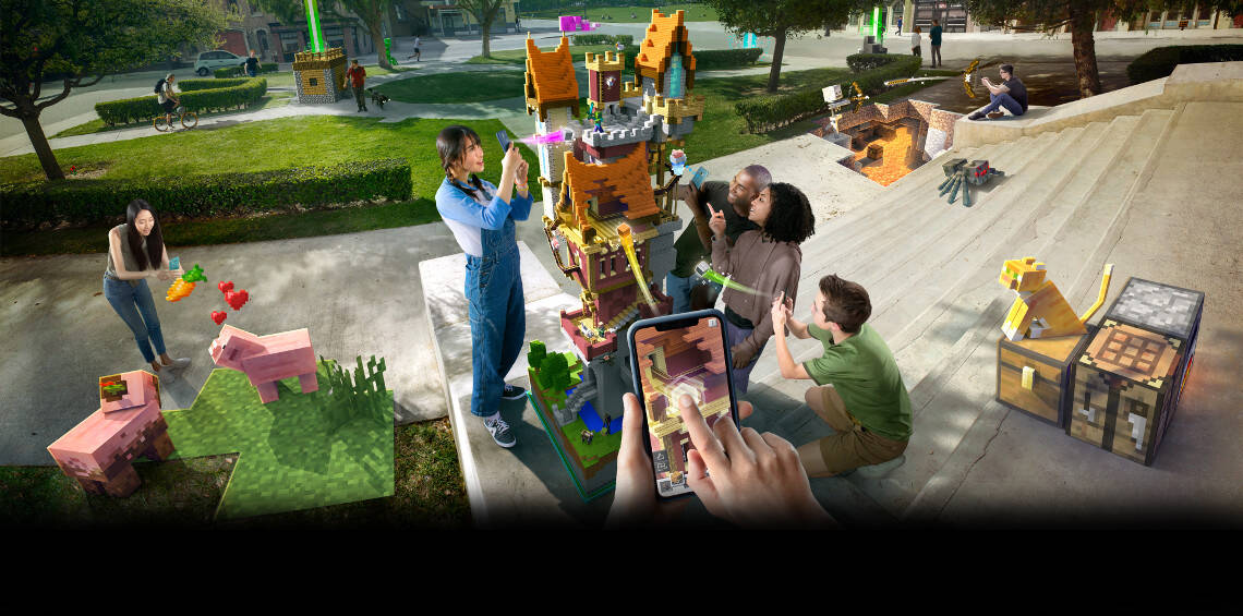 New Minecraft Earth AR game is official and coming in closed beta to iOS and Android this summer - OnMSFT.com - May 17, 2019