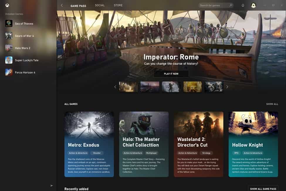 windows game pass