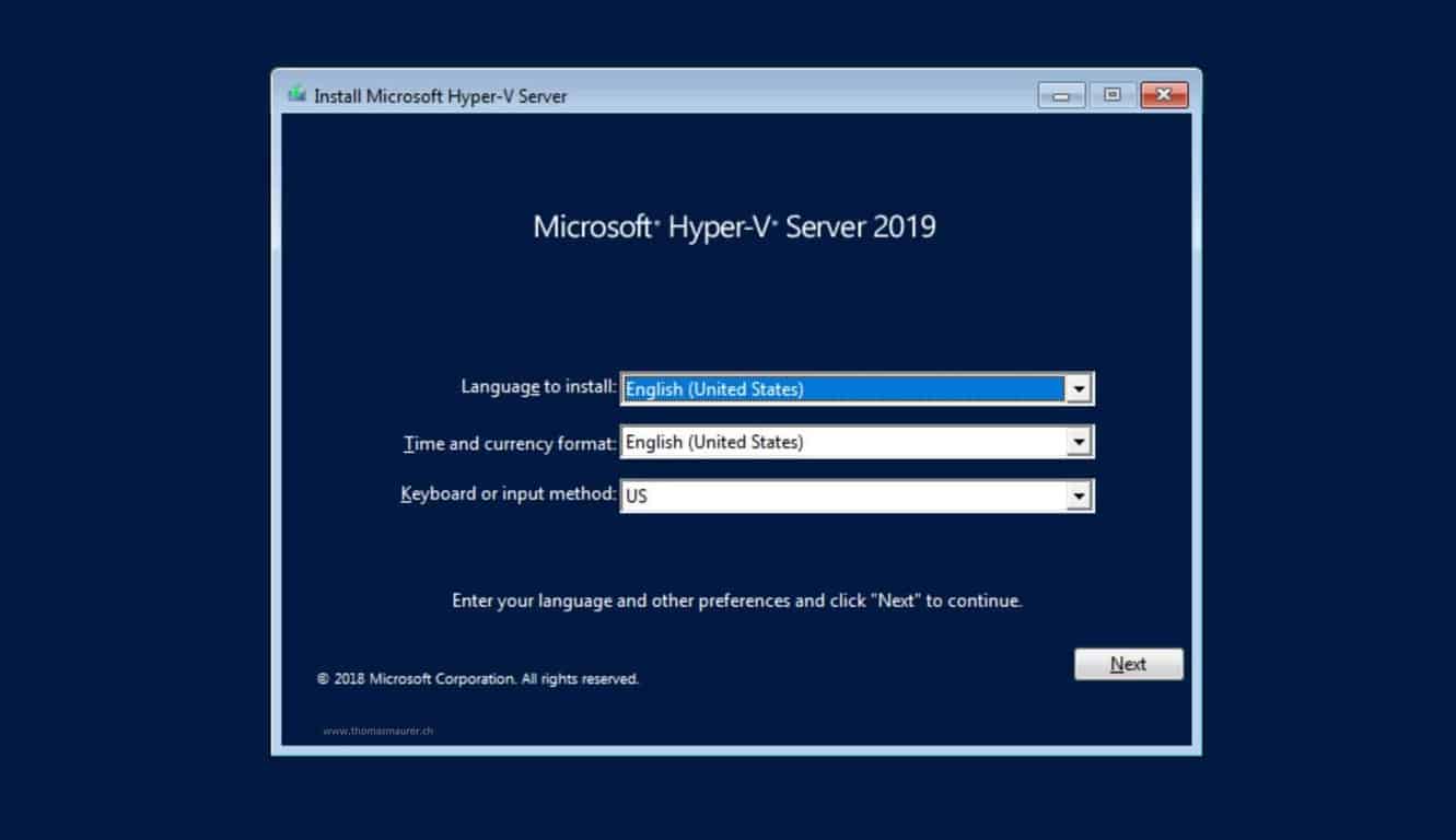 After months of "coming soon," Hyper-V Server 2019 has been released - OnMSFT.com - June 18, 2019
