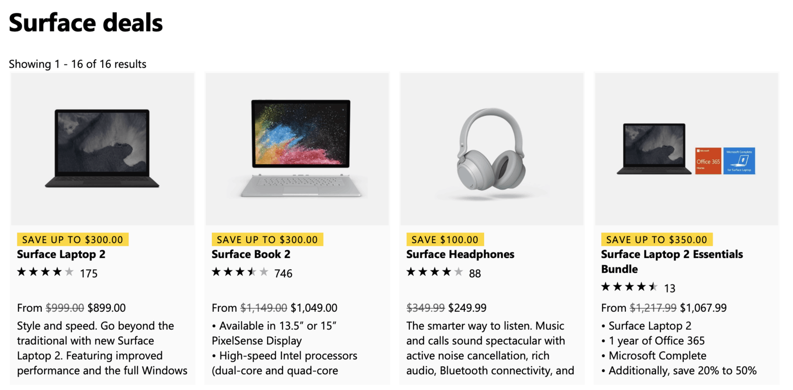 Surface headphones are currently $100 off, other Surface devices also on sale on the Microsoft Store - OnMSFT.com - June 14, 2019