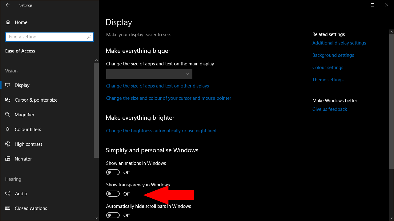 windows 10 transparency effects windows 10 transparency effects