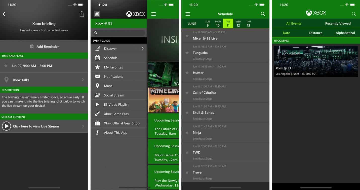 Xbox Events app launches on iOS and Android just in time for E3 - OnMSFT.com - June 3, 2019