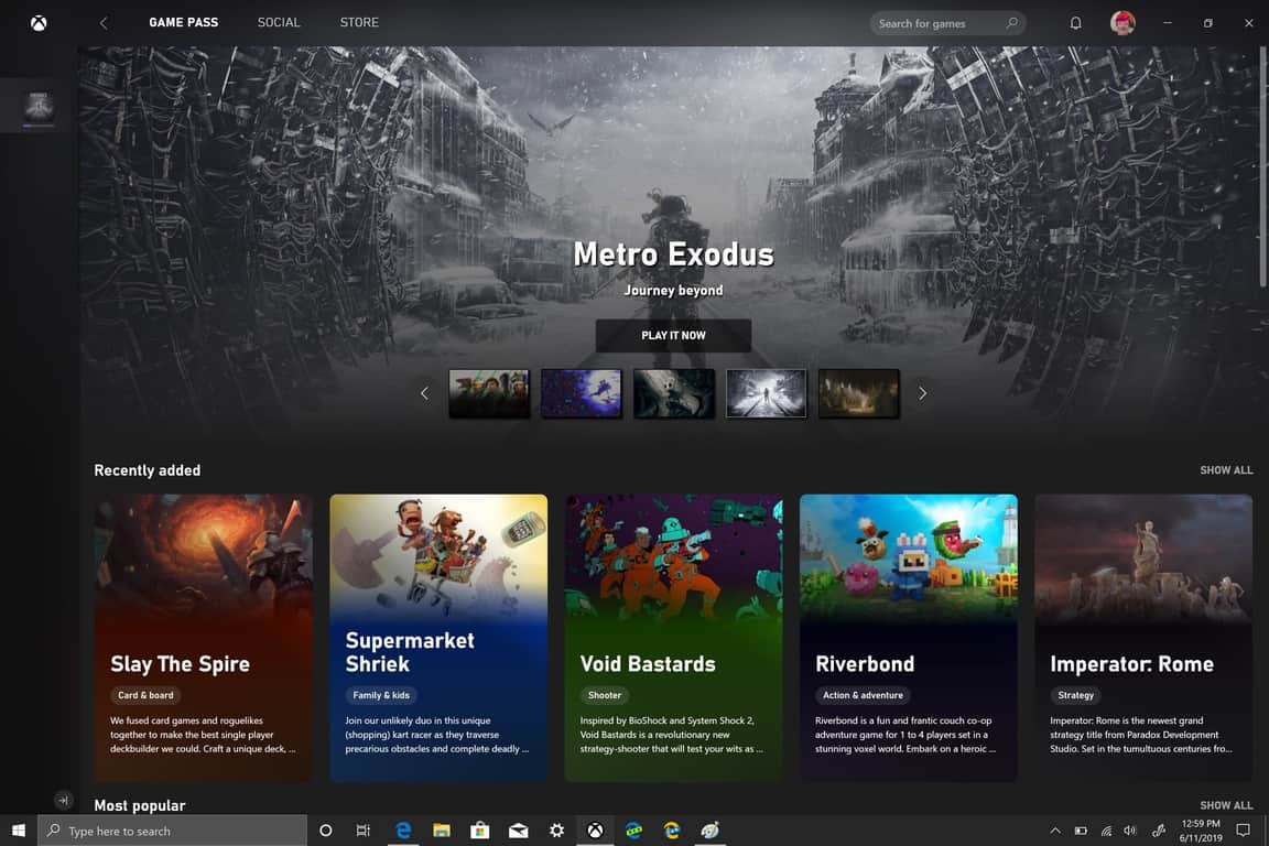 How To Use Xbox Game Pass For Pc On Windows 10 Onmsft Com