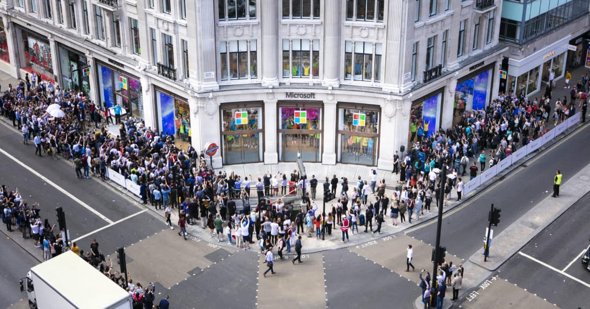 Microsoft officially opens London flagship Store - OnMSFT.com - July 11, 2019