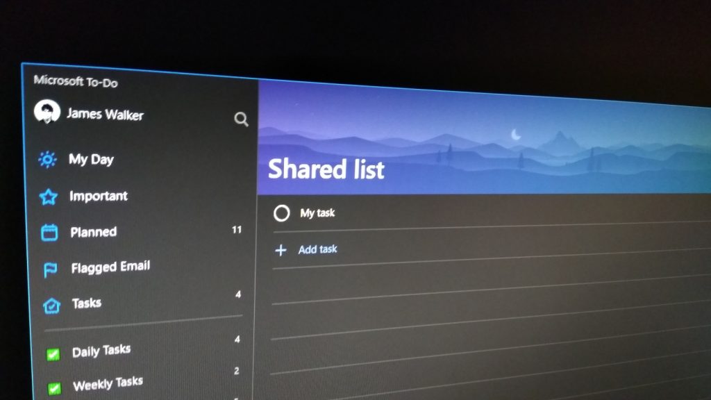 shared todo list shared todo list